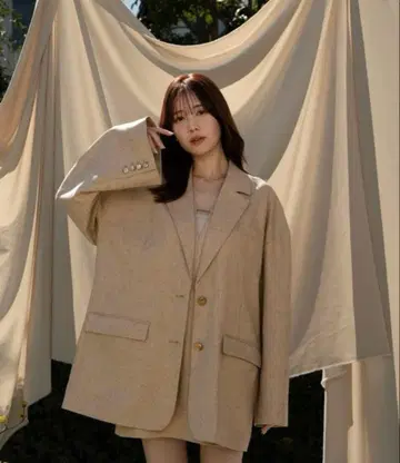 mideal spring tweed over jacket