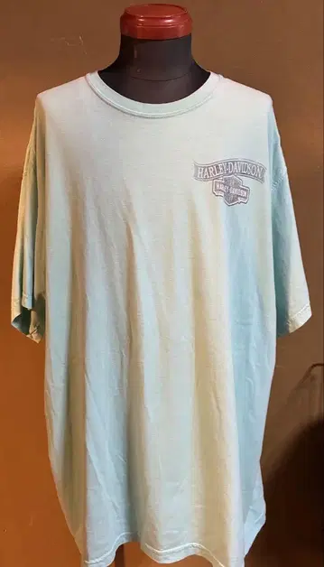 할리데이비슨 Harley-Davidson XL 스카이블루 빈티지 티셔츠