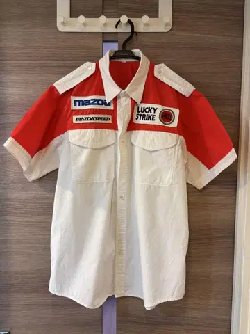 마쓰다 마쓰다 스피드 럭키 스트라이크 피트 셔츠 mazdaspeed