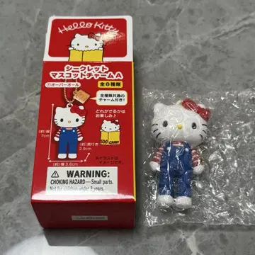 헬로키티 시크릿 마스코트 참 A 헬로키티전 오버롤