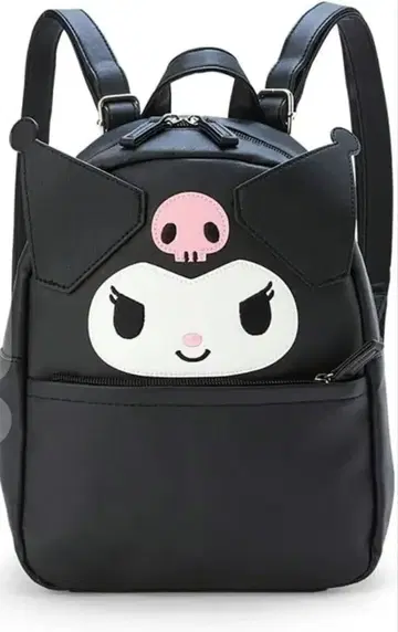 산리오 SANRIO 페이스 모양 백팩 쿠로미