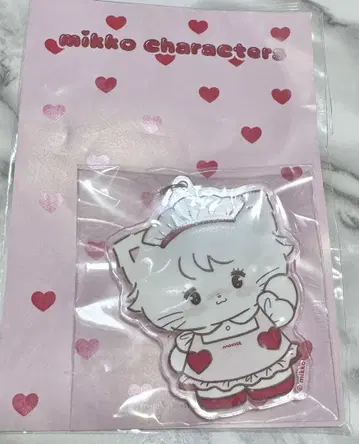 mikko 캐릭터 무스 아크릴 키링