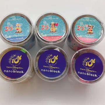 나노블럭 30주년 10주년 기념 세트 도쿄 디즈니 리조트
