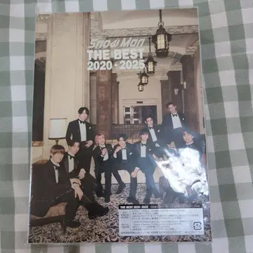 SnowMan CD THE BEST 2020 - 2025 초회반B