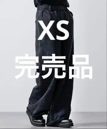 CLEL 헤비 웨이트 빈티지 디자인 스웨트 팬츠 XS