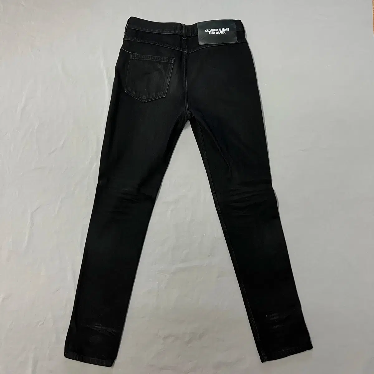 캘빈클라인 205W39NYC 라프시몬스 앤디워홀 페인트 데님 팬츠