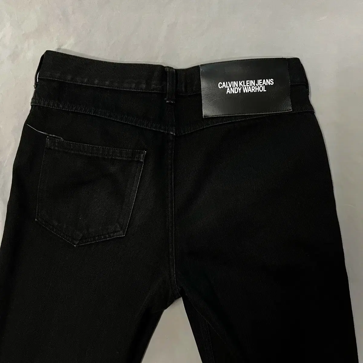 캘빈클라인 205W39NYC 라프시몬스 앤디워홀 페인트 데님 팬츠
