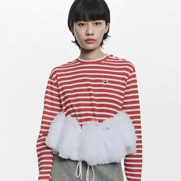 Bibiy. FRANCINE TULLE TOP 2025AW
