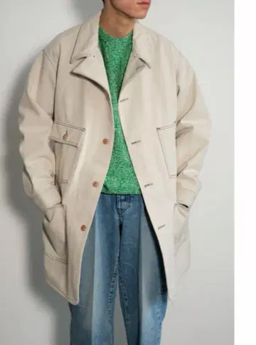 FAUVES CARPENTER JACKET - DENIM- size5