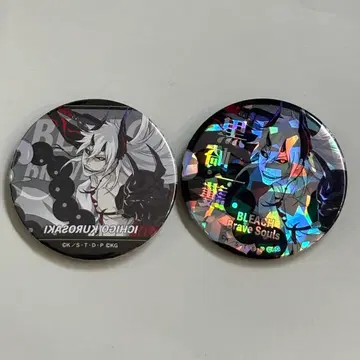 BLEACH 브레솔 마루이 화이트 이치고 캔뱃지 노멀 홀로 2개 세트