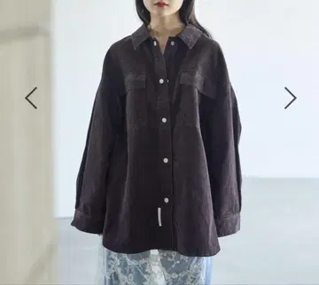 코듀로이 BIG 셔츠