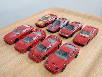 페라리 미니카 8대 세트 1/43 스케일 부라고