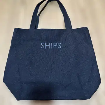 SHIPS 블랙 토트백