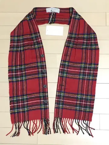 LOCHCARRON of SCOTLAND 체크 무늬 머플러