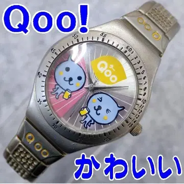 쿠우코카 콜라 Qoo! 캐릭터 [쿠]짱 손목시계 [배터리 교환]