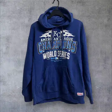 구제 의류 STITCHES 후드티 블루 MLB 콜로라도 로키스 L 속기모