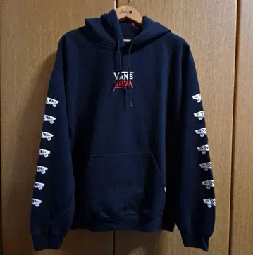 VANS 후드티 맨투맨 트레이닝복 남성용 블랙 M
