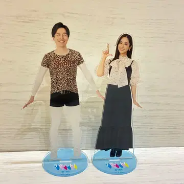 TBS 라비트 난바 마사토시 타무라 마코 아크릴 스탠드 2개 세트