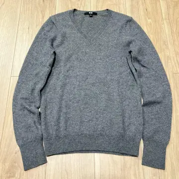 캐시미어 100% UNIQLO 유니클로 니트 스웨터 R-5531