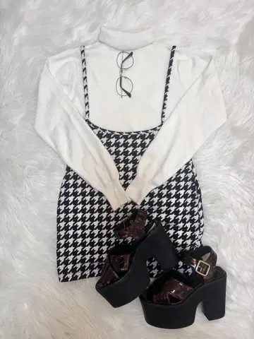 갸루 셋업 코디 판매