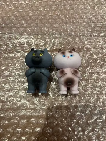 VAG 가챠 후테네코 SERIES 32.5 나가모토마이 소프트 비닐 2종
