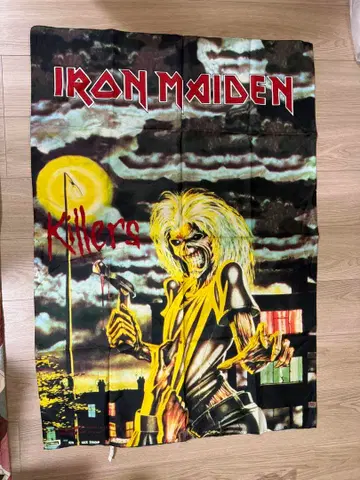 아이언 메이든 태피스트리 패브릭 소재 포스터