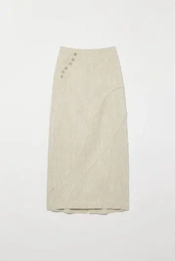 eaphi WAVE LINE MAXI SKIRT