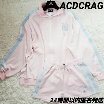 [인기] 새상품 ACDCRAG 수혈 저지 안심 숏 팬츠 핑크 빅 루즈