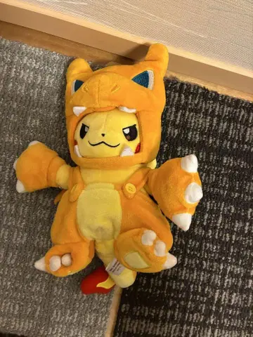 포켓몬 리자몽 매니아 피카츄 봉제 인형