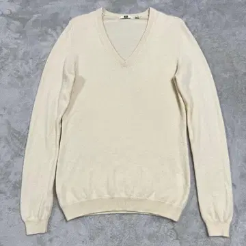 캐시미어 100% 고급 UNIQLO 유니클로 니트 스웨터 R-6992