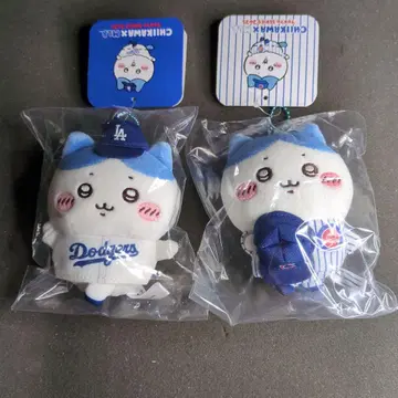 치이카와 MLBTOKYOSERIES 마스코트 하치와레 다저스 & 컵스