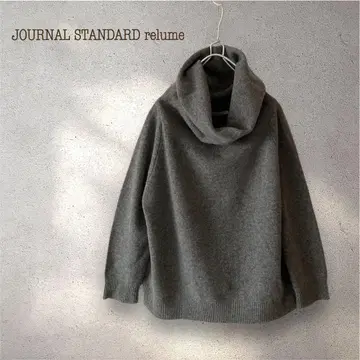 JOURNAL STANDARD relume 울 빅 터틀 니트