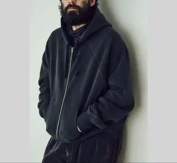 MAATEE&SONS 25AW JIP PARKA fade black 3
