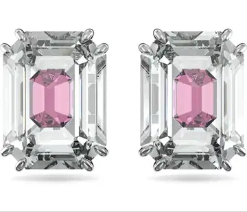 스와로브스키 SWAROVSKI Chroma 핑크 귀걸이
