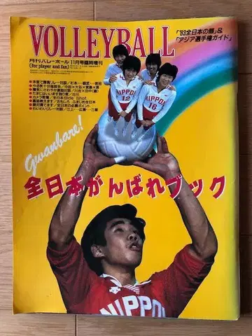 d395y50 월간 배구 1983년 11월호 임시 증간 전일본