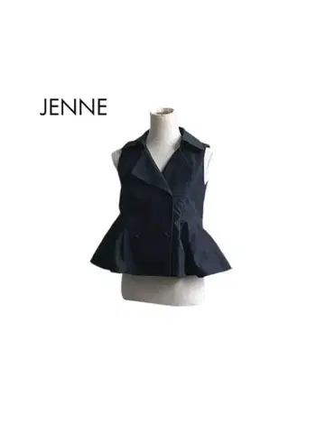 JENNE 제엔느 페플럼 프렌치 트렌치 베스트