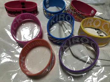 뱅드림! x 게키쿠로 Poppin'Party 러버 밴드 실리콘 밴드