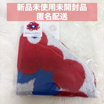 오사카 간사이 엑스포 빨간색 미야쿠미야쿠 자카드 미니 타월 다이컷
