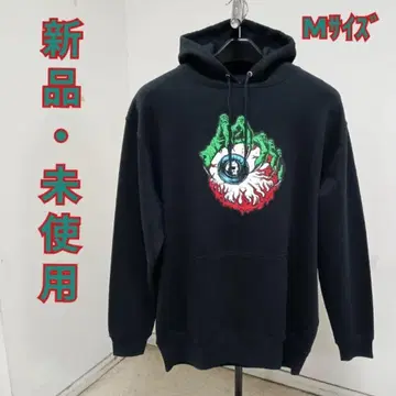 새상품 미사용 MISHKA (미시카) 맨투맨 후드티 블랙