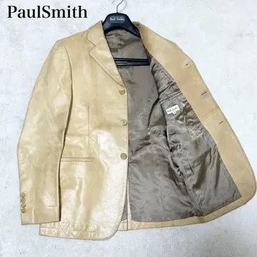 PaulSmith 폴스미스 가죽 테일러드 자켓 램 가죽 양가죽