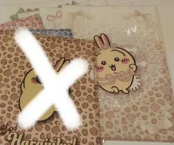 치이카와 랜드 A4 클리어 파일 리본 하라주쿠 4장 Go!HARAJUKU