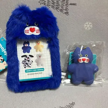 mojojojo 카드 케이스와 러버 키링 세트 Nicky