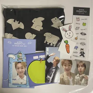 SHINee ONEW PERCENT POPUP 팝업 MD