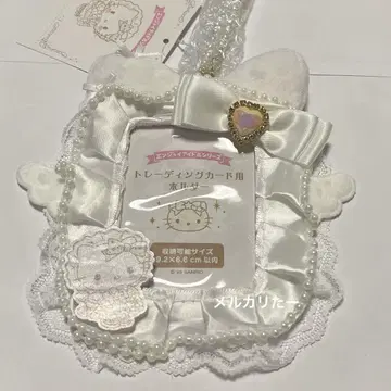 헬로키티 트레이딩 카드용 홀더 ( 엔조이 아이돌 순백천사 )