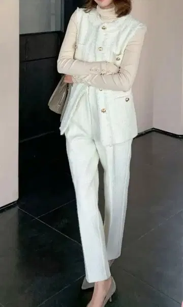 벌스데이 바쉬 트위드 베스트&팬츠