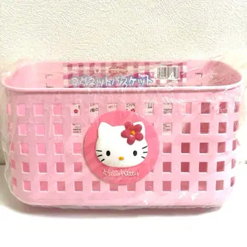 헬로키티 2002년산 마그넷 바스켓 미사용품 헤이세이 레트로