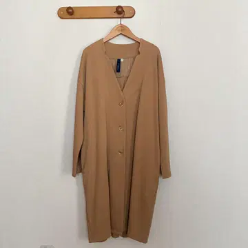 미사용품 chloro sister 코트 카멜 베이지 여성용