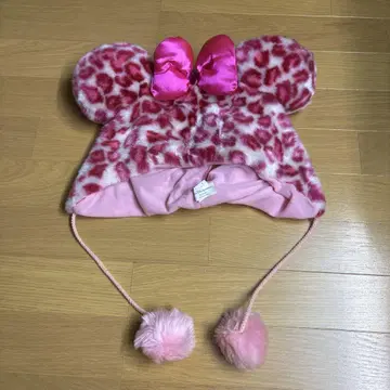 미니 마우스/레오파드 무늬 모자/디즈니 리조트