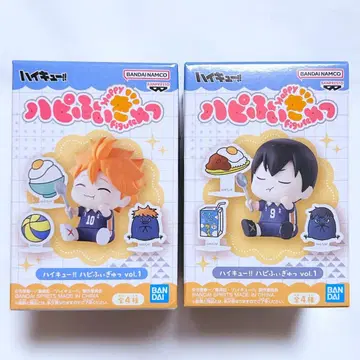 하이큐!! 하피피규어 vol.1 히나타 쇼요 카게야마 토비오 2종 세트