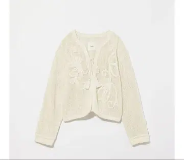 Eaphi COTTON NET TAPE EMBROIDERY JACKET